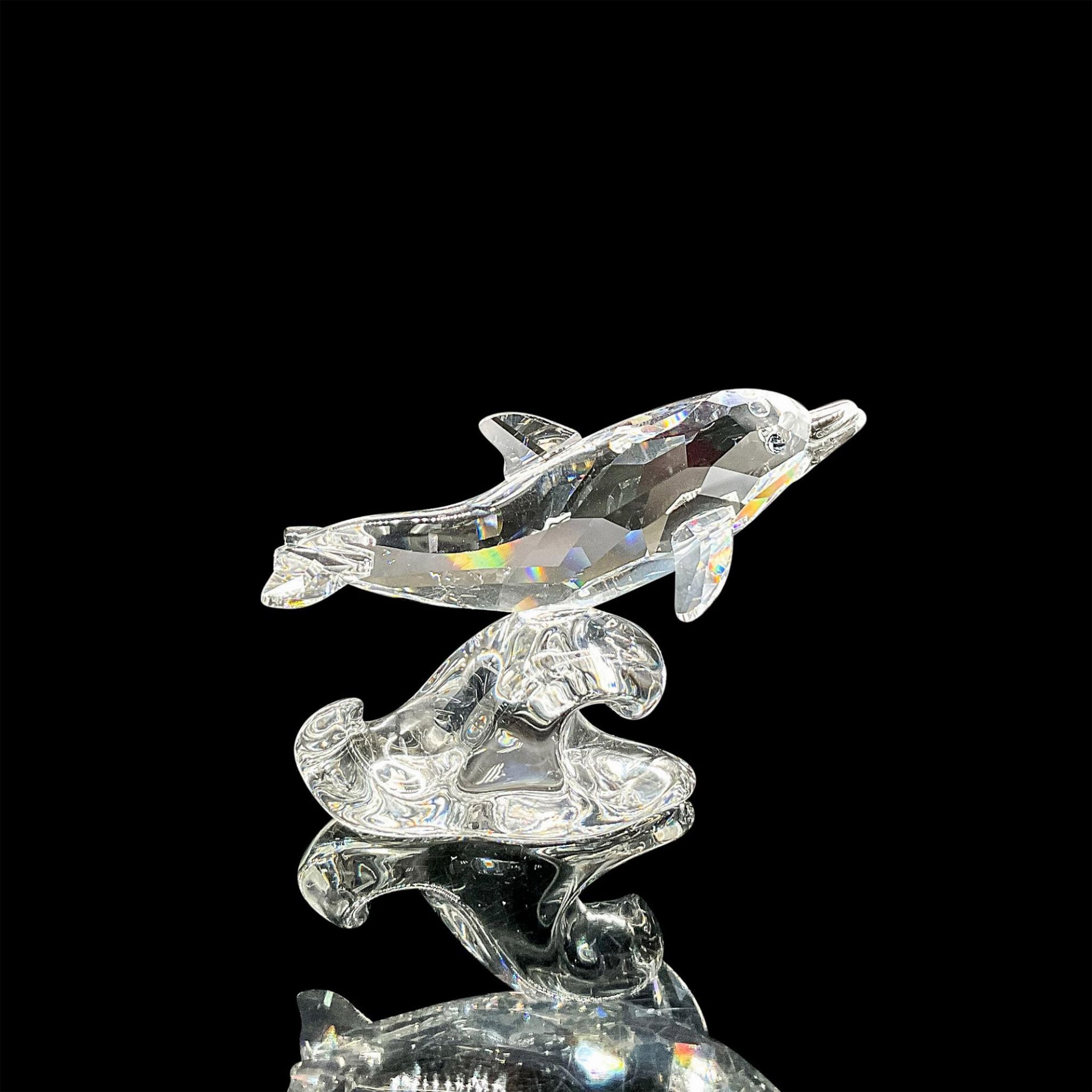 Swarovski Crystal Figurine, Baby Dolphin - Image 2 of 4