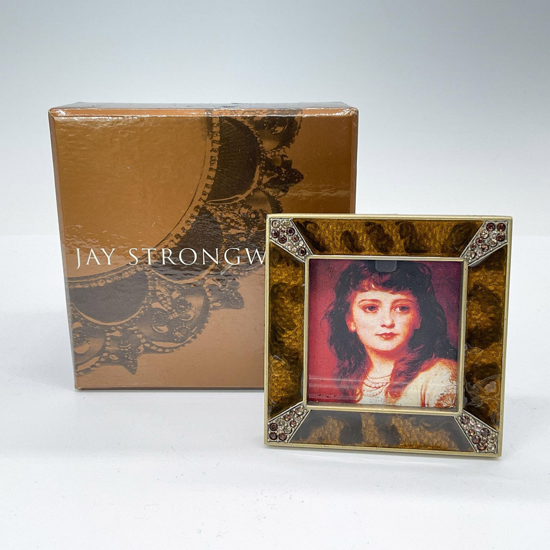 Jay Strongwater Small Picture Frame, Animal Print - Image 3 of 3