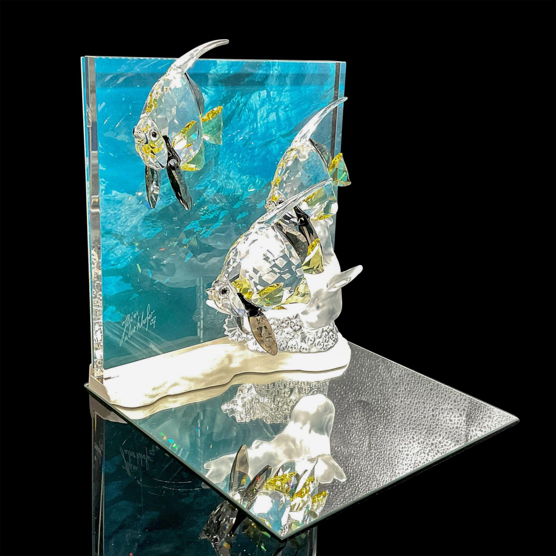 Swarovski Crystal Wonders of the Sea Figurine + Plaque - Bild 2 aus 4