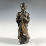 Chinese Bronze Statue of Philosopher Louhan