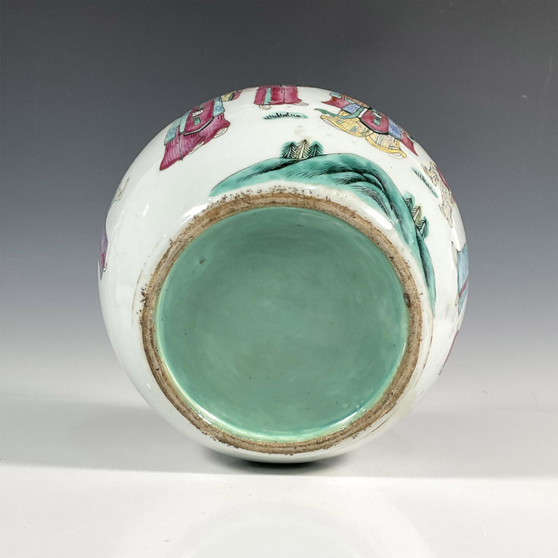 Chinese Qing Dynasty Porcelain Covered Ginger Pot - Image 3 of 5