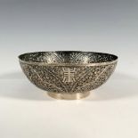 Vietnamese Reticulated Silver Siam Dancers Bowl