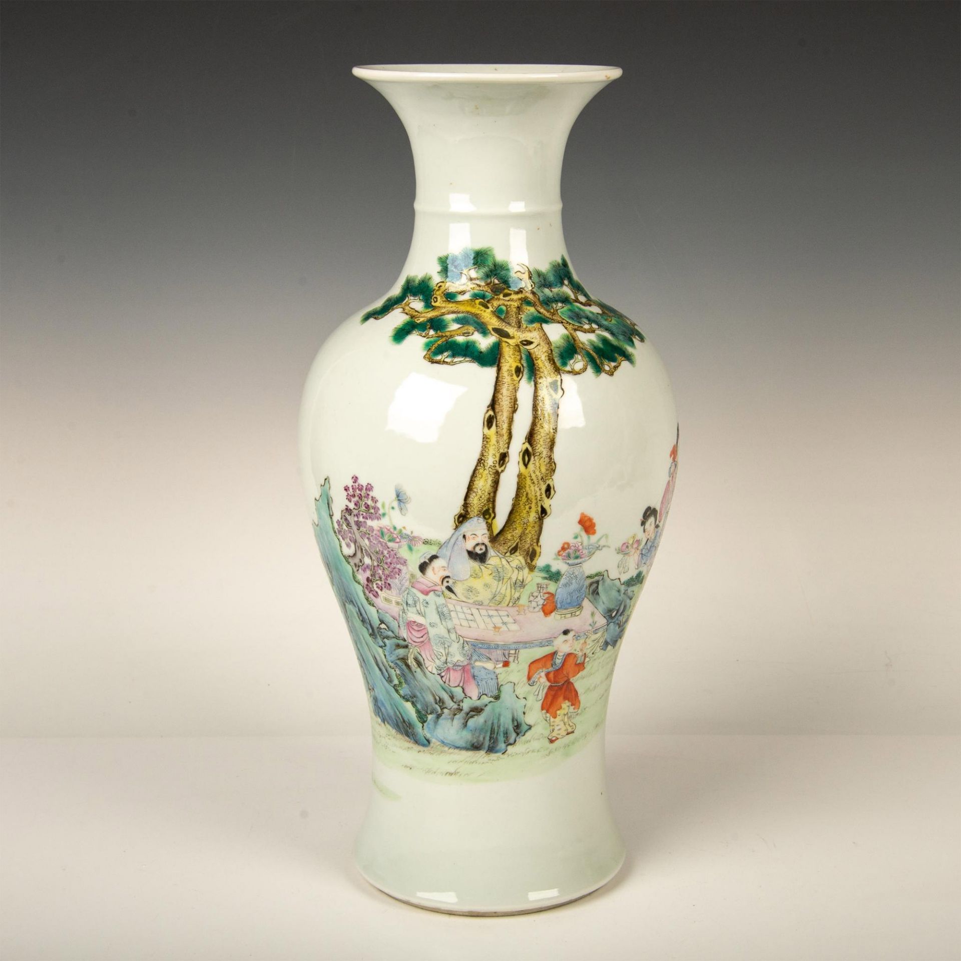 Antique Chinese Porcelain Haitangzun vase - Bild 2 aus 5