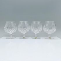 4pc Waterford Crystal Brandy Glasses, Lismore