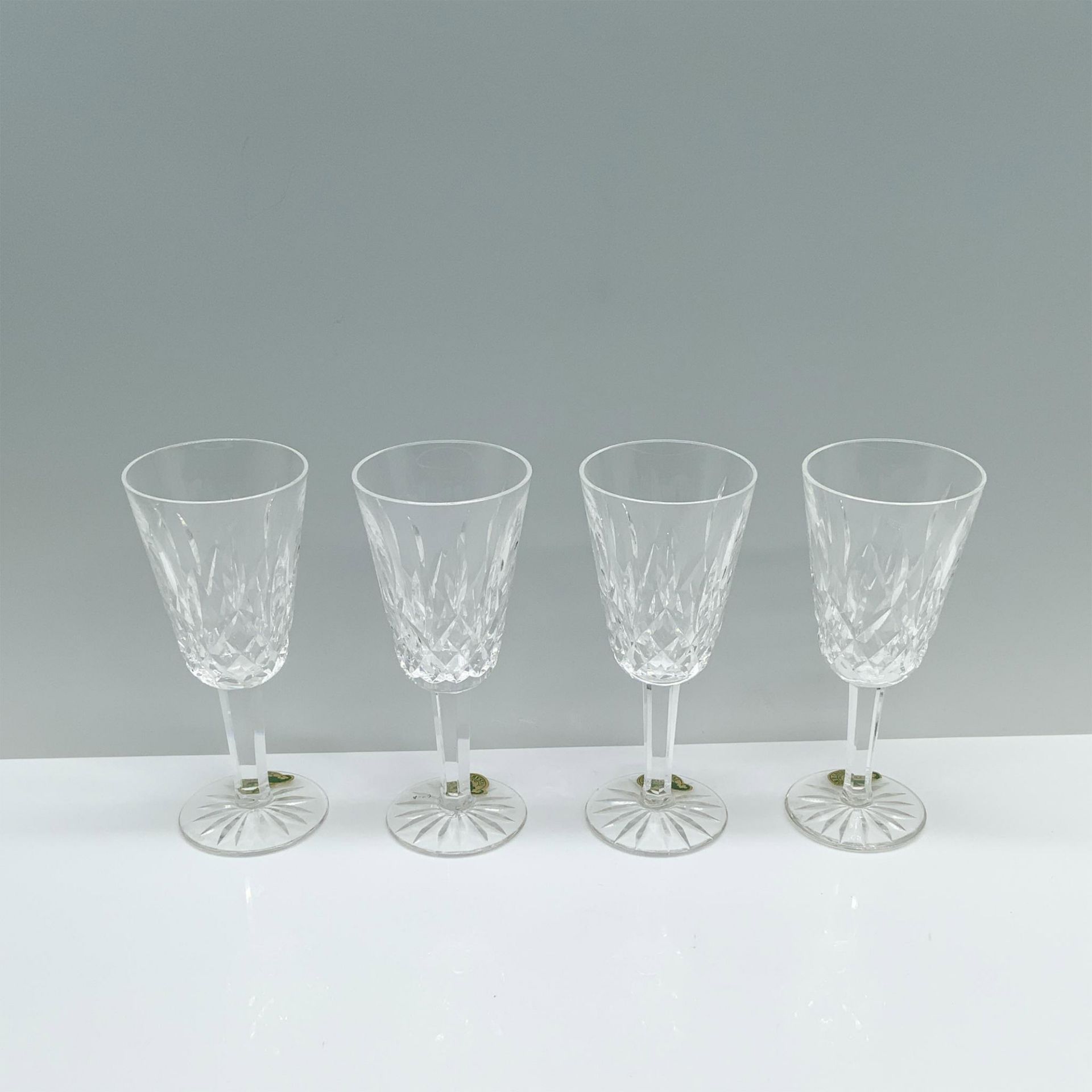 4pc Waterford Crystal Sherry Glass, Lismore - Image 2 of 4