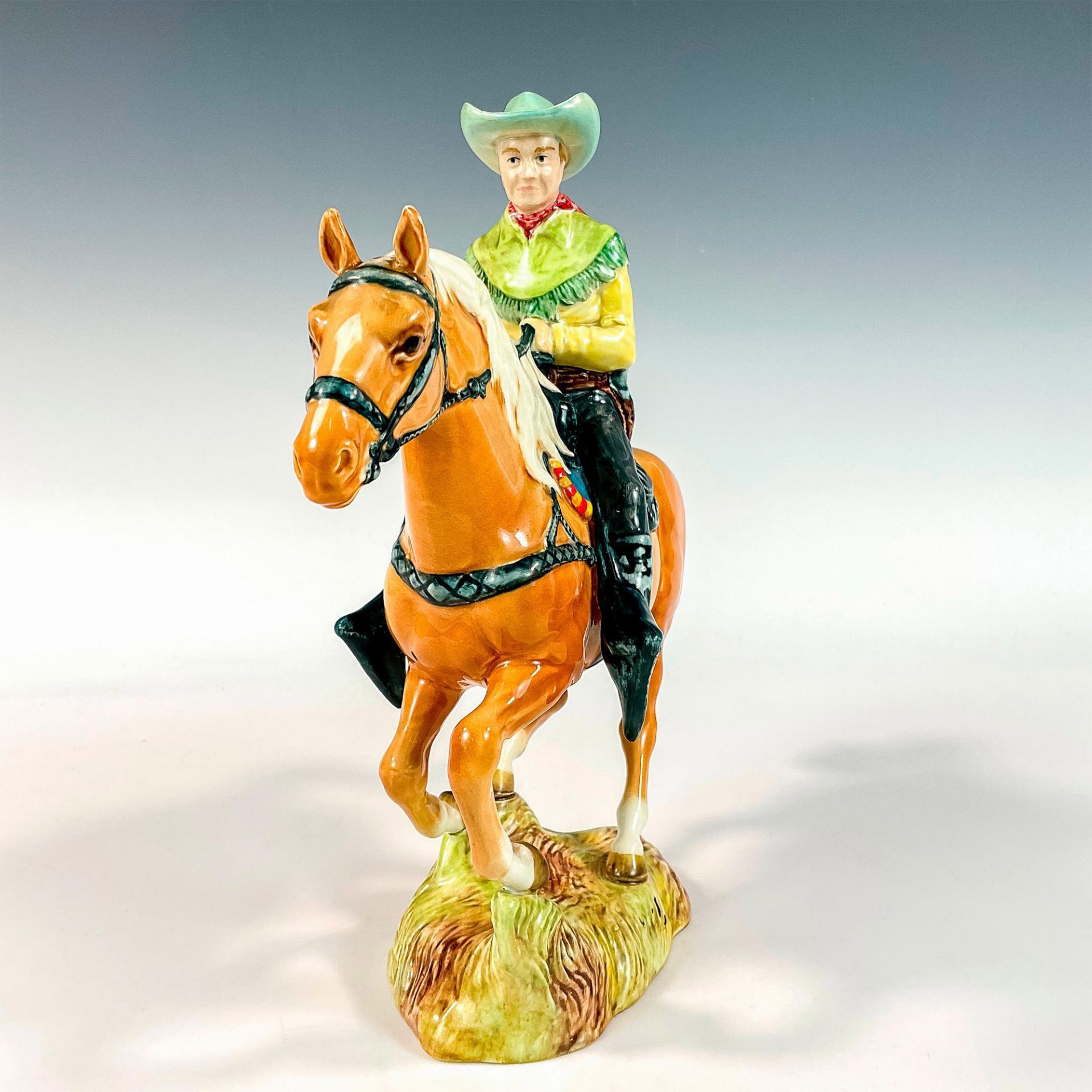 Beswick Porcelain Figurine, Canadian Mounted Cowboy - Bild 2 aus 4