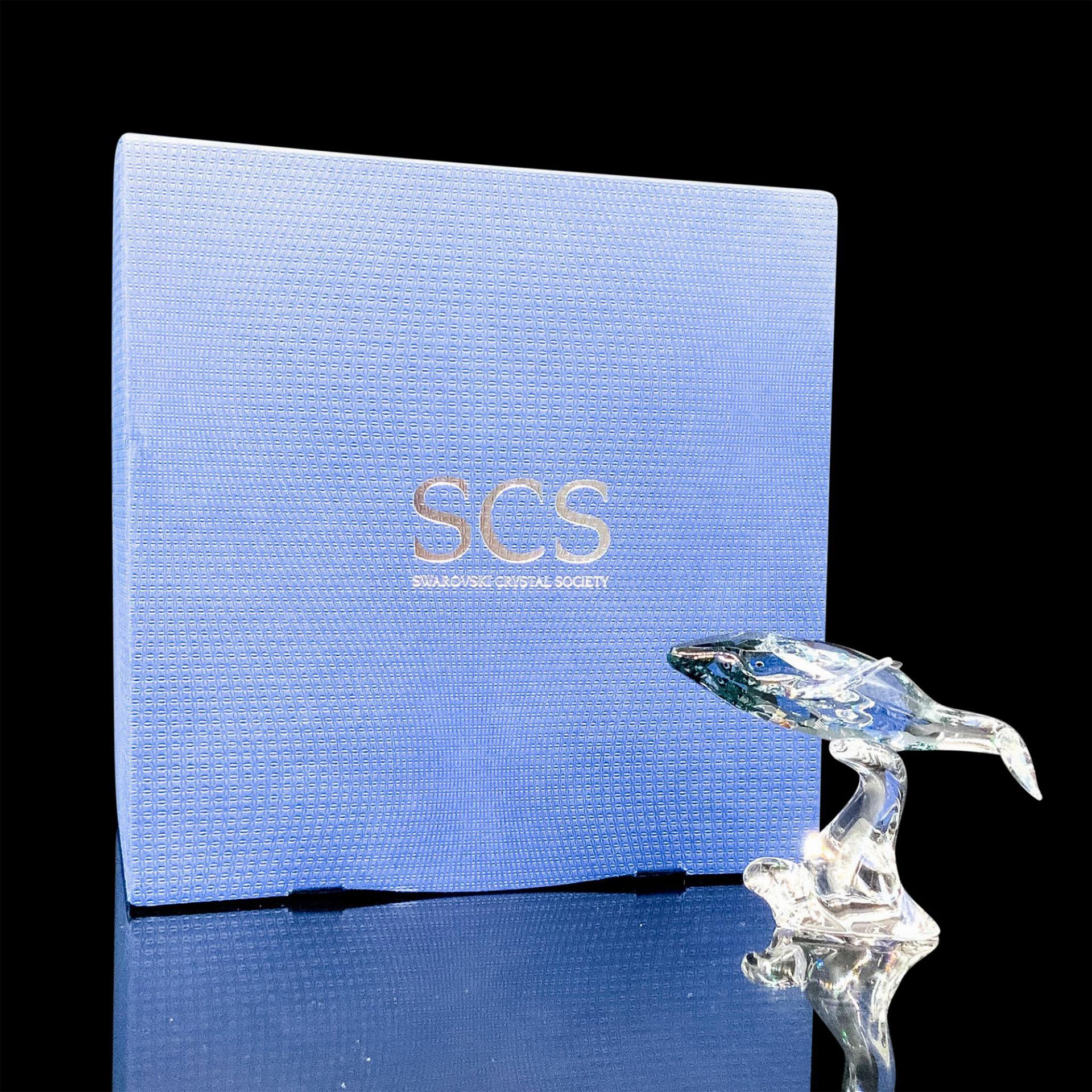 Signed Swarovski Crystal Figurine, Humpback Whale 1096741 - Image 4 of 4