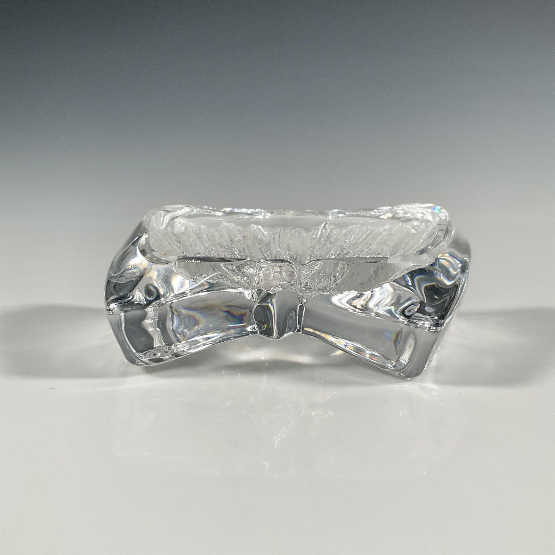 Daum Crystal Art Glass Butterfly Paperweight - Image 3 of 3