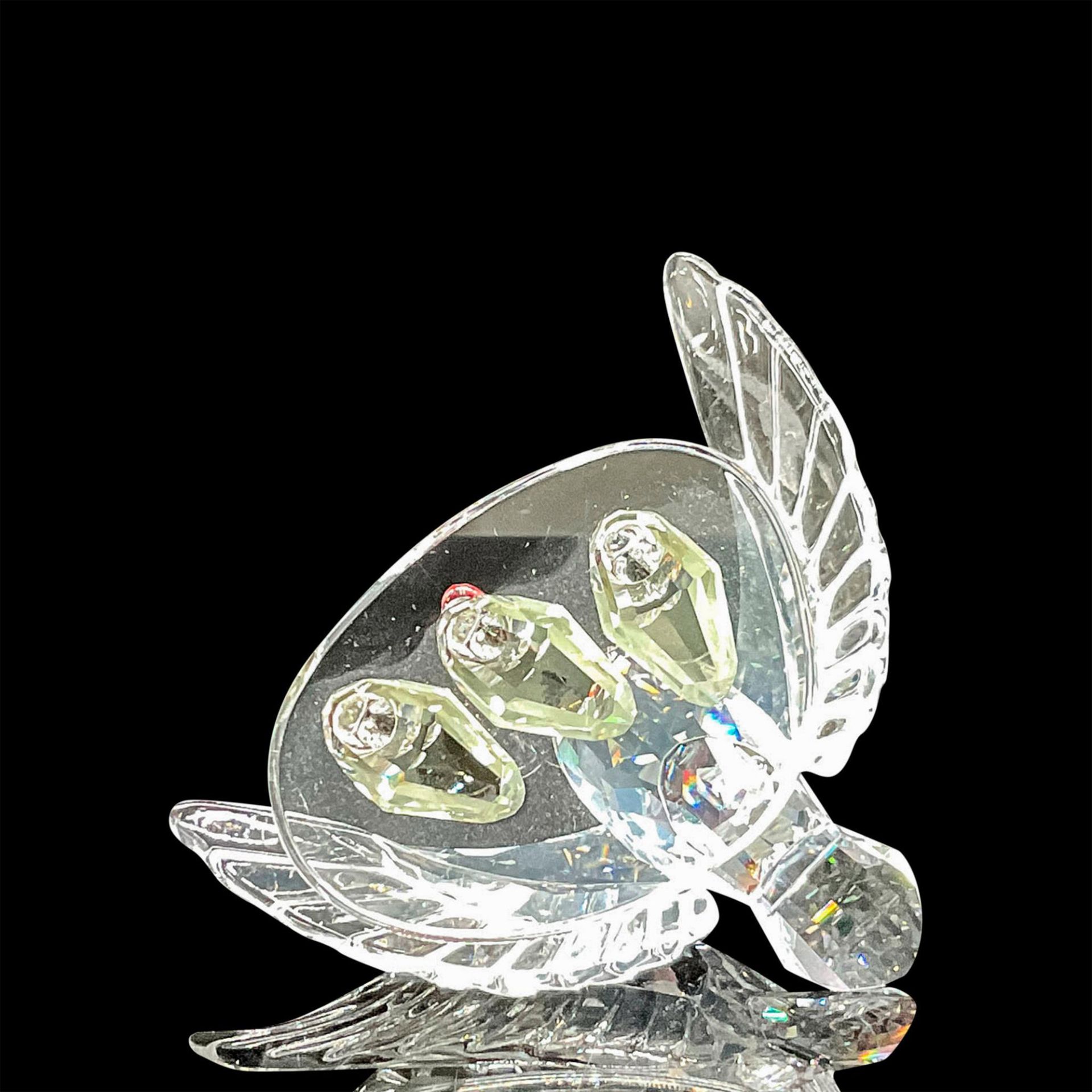 Swarovski Silver Crystal Figurine, Swan Family - Image 3 of 4