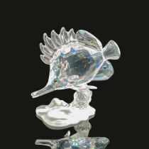 Swarovski Crystal Figurine, Longnose Butterfly Fish