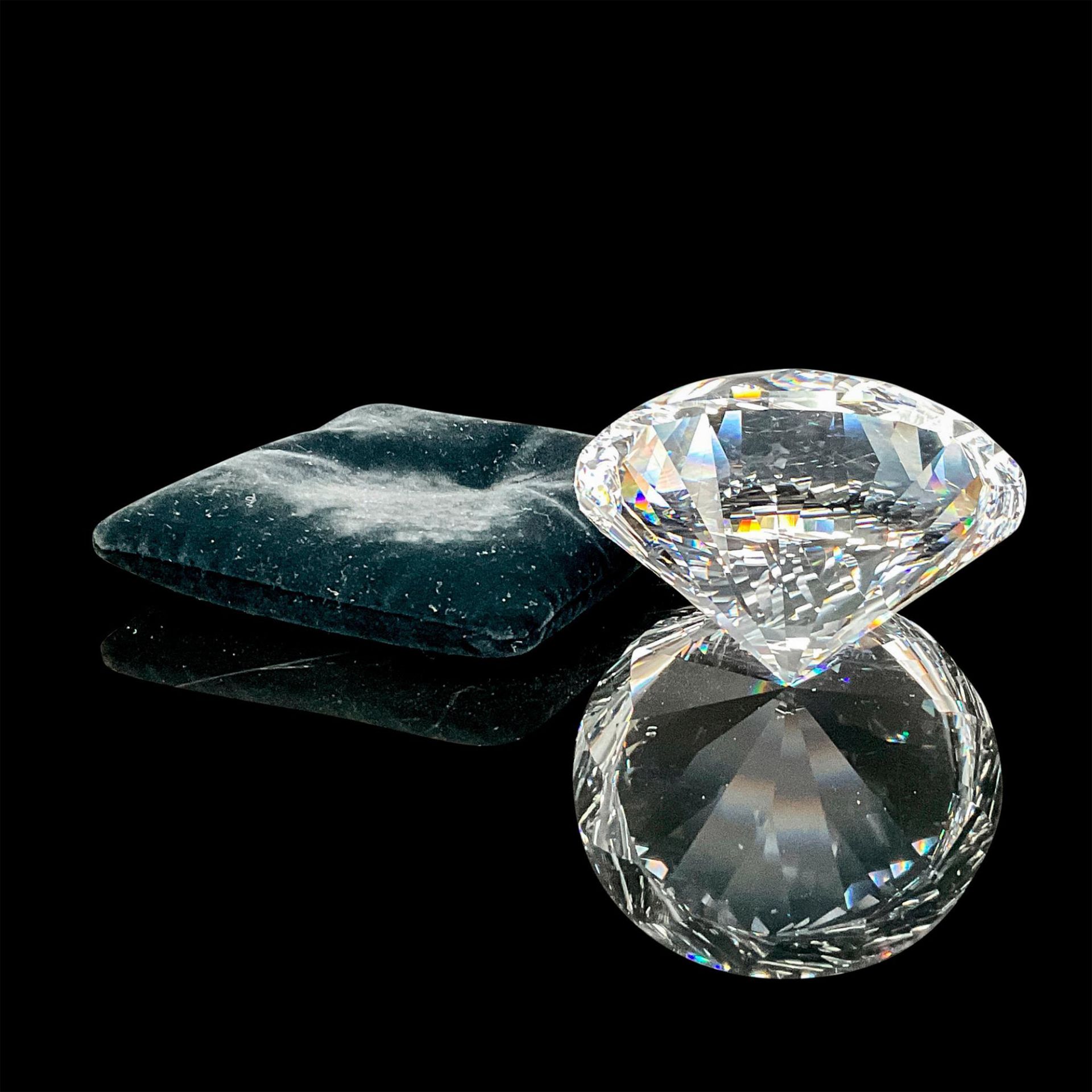 Swarovski Silver Crystal Figurine, Diamond - Bild 2 aus 4