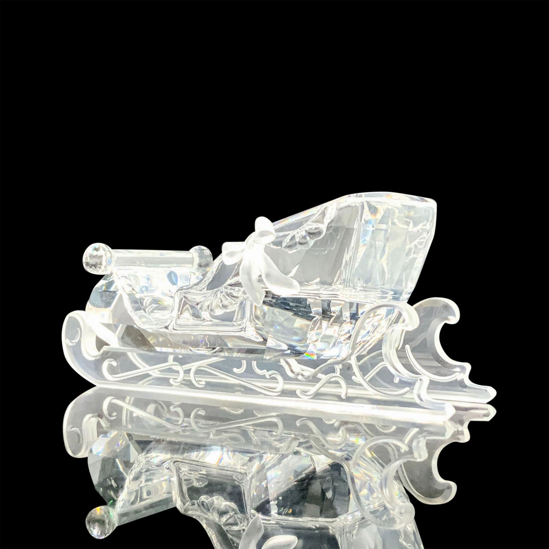 Swarovski Crystal Figurine and Base, Sleigh + Base 205165 - Bild 4 aus 6