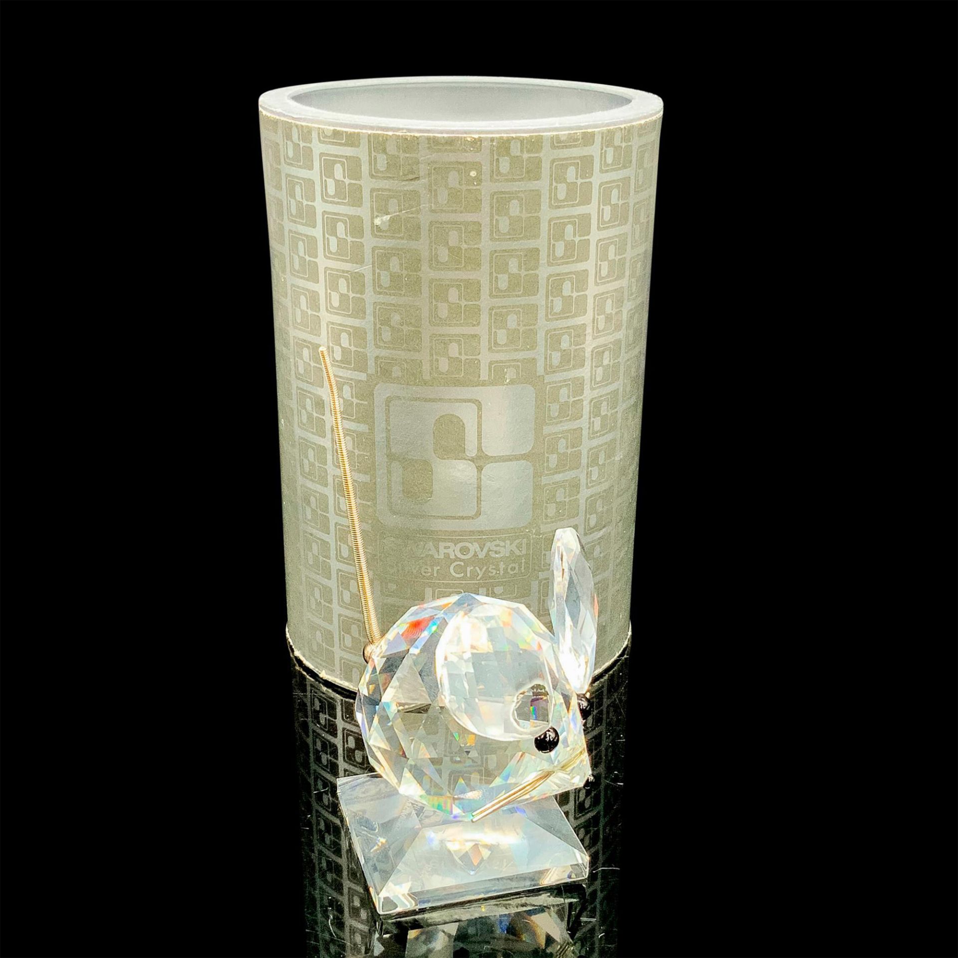 Swarovski Silver Crystal Figurine, Mouse - Image 4 of 4