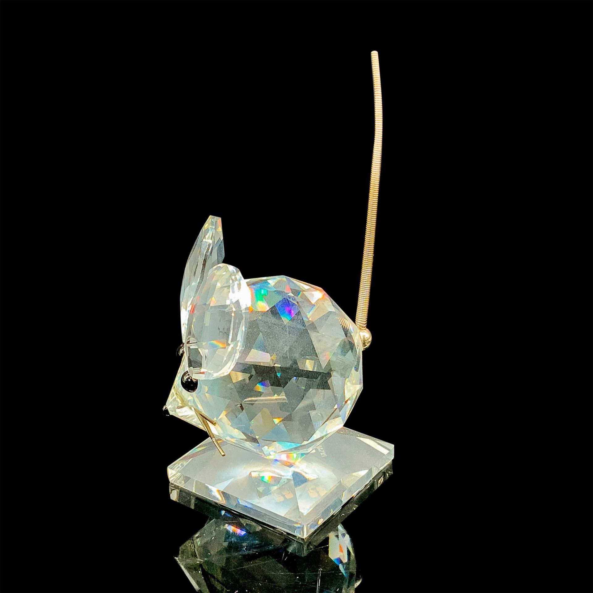 Swarovski Silver Crystal Figurine, Mouse - Image 3 of 4
