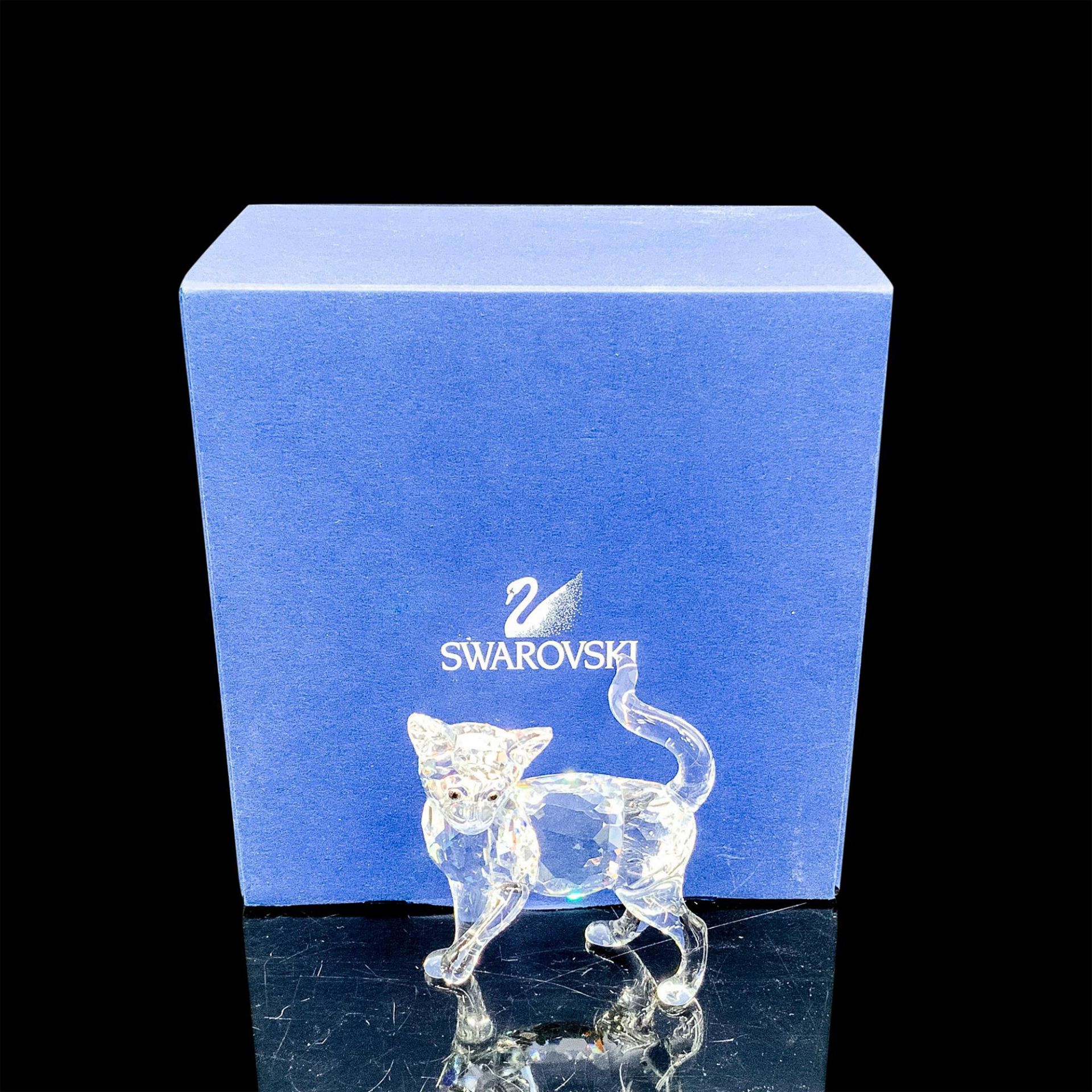 Swarovski Crystal Figurine, Cat 861914 - Image 4 of 4
