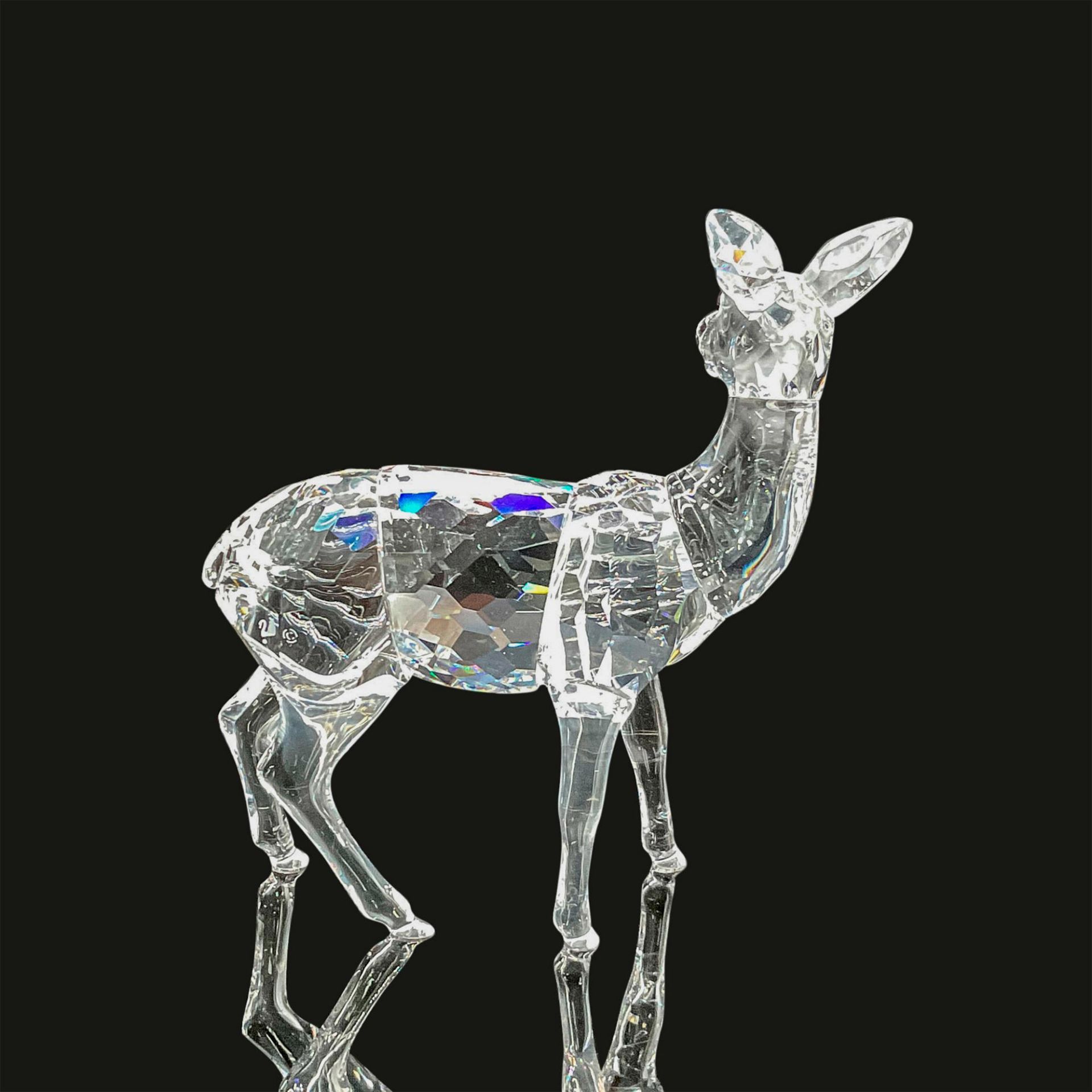 Swarovski Silver Crystal Figurine, Doe - Bild 2 aus 4