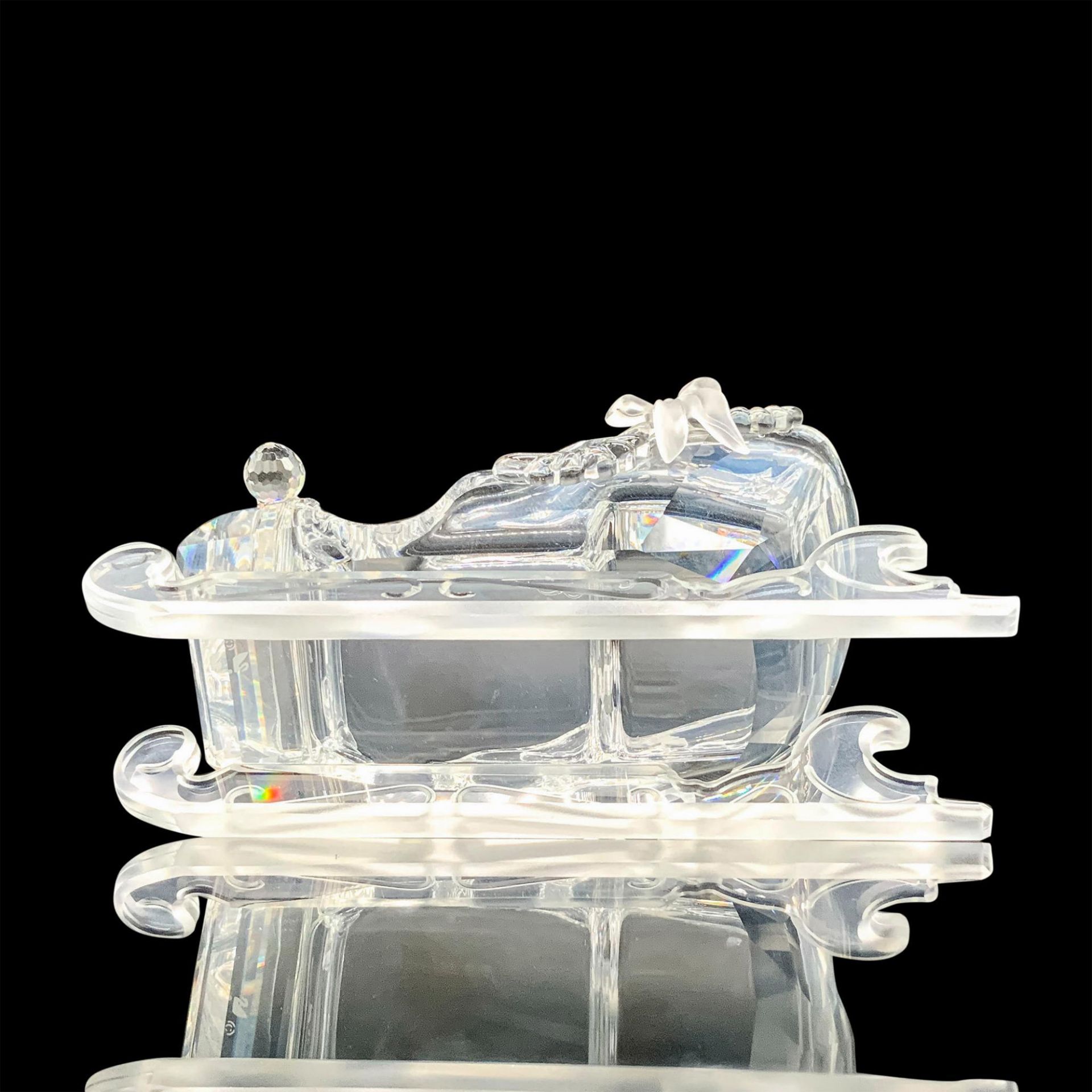 Swarovski Crystal Figurine and Base, Sleigh + Base 205165 - Bild 5 aus 6