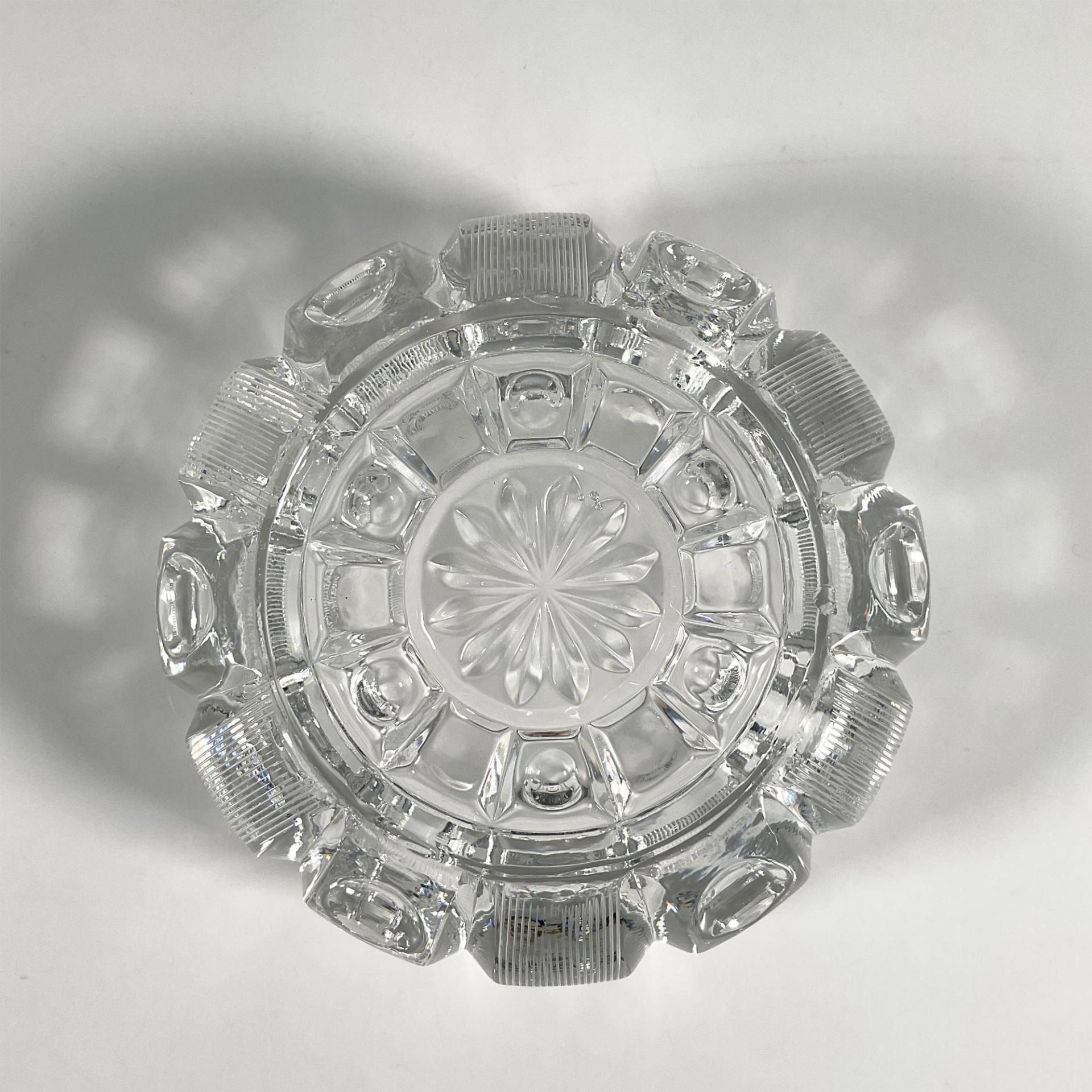 Clear Cut Crystal Ashtray - Image 3 of 3