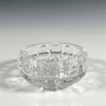 Clear Cut Crystal Ashtray