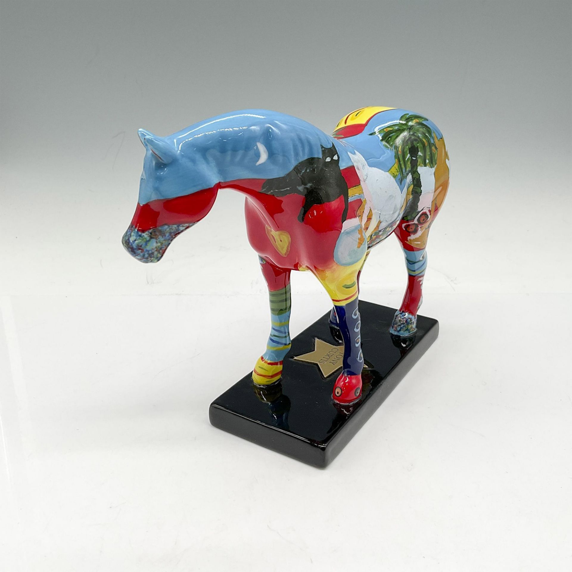 The Trail of Painted Ponies Figurine by Tony Curtis, Shiloh - Image 2 of 3