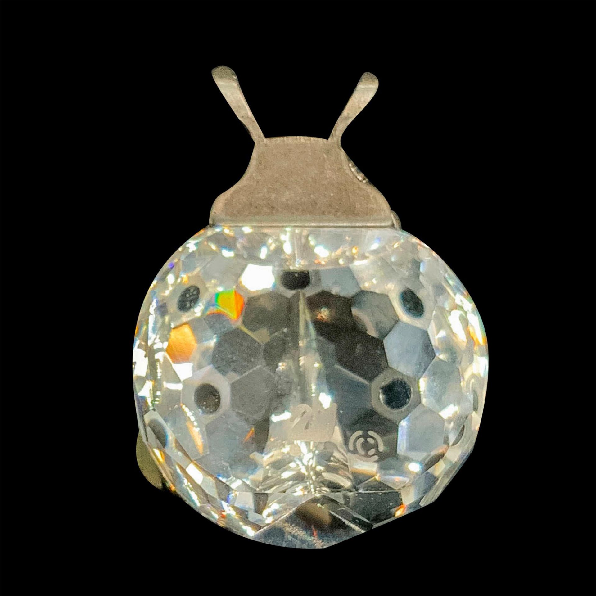 Swarovski Silver Crystal Figurine, Ladybug - Image 2 of 3