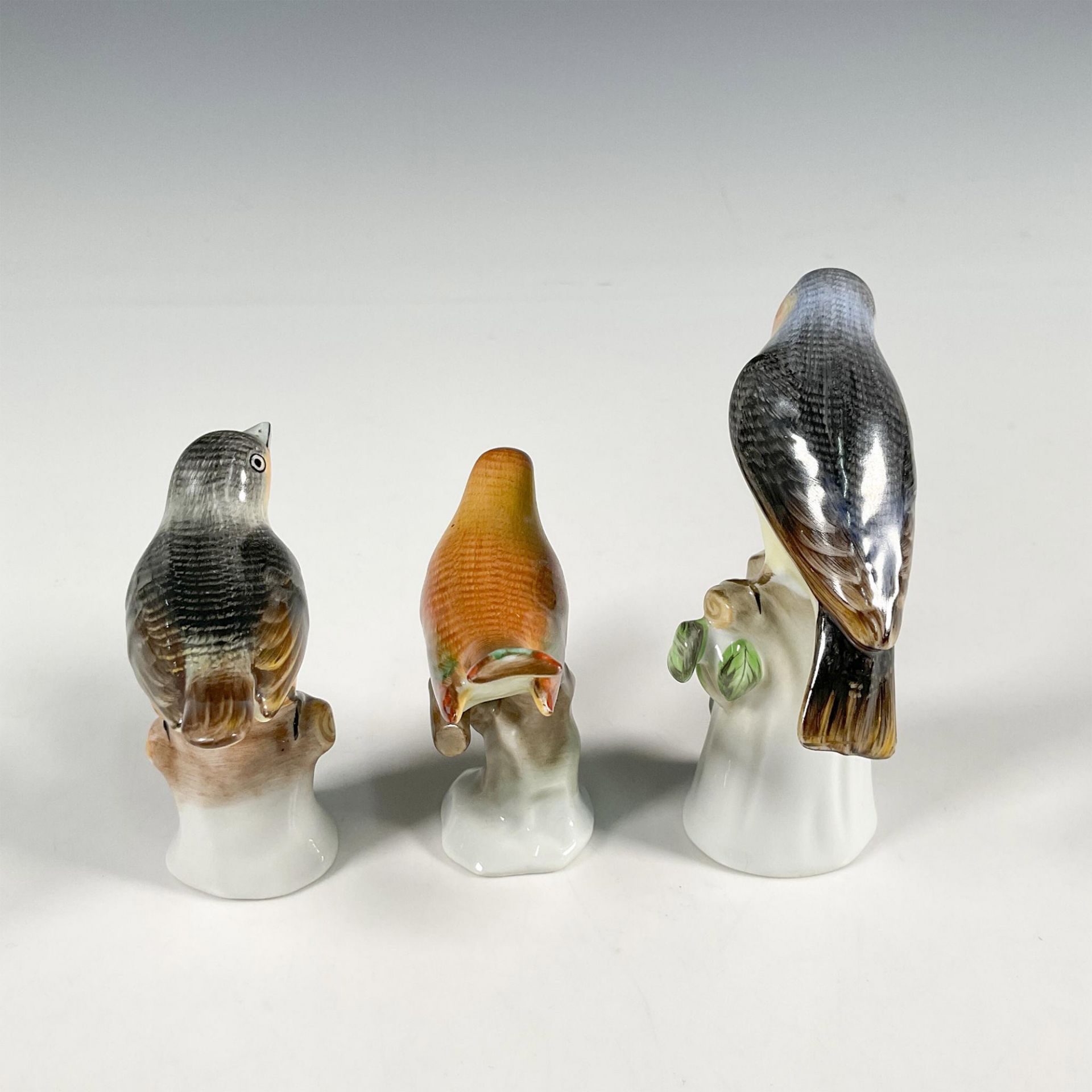 3pc Herend Bird Figurines - Bild 2 aus 3