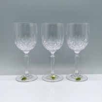 3pc Waterford Crystal Water Goblets, Newgrange