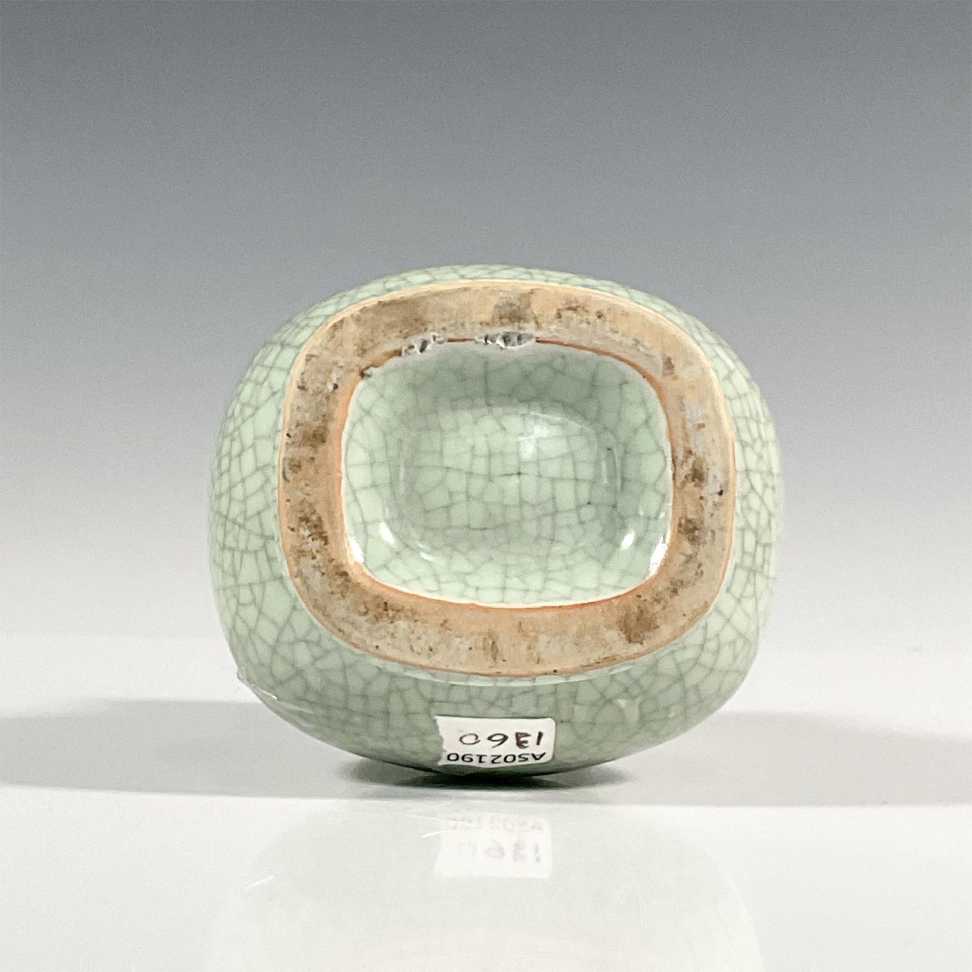 Chinese Celadon Craquelure Vase - Image 3 of 3