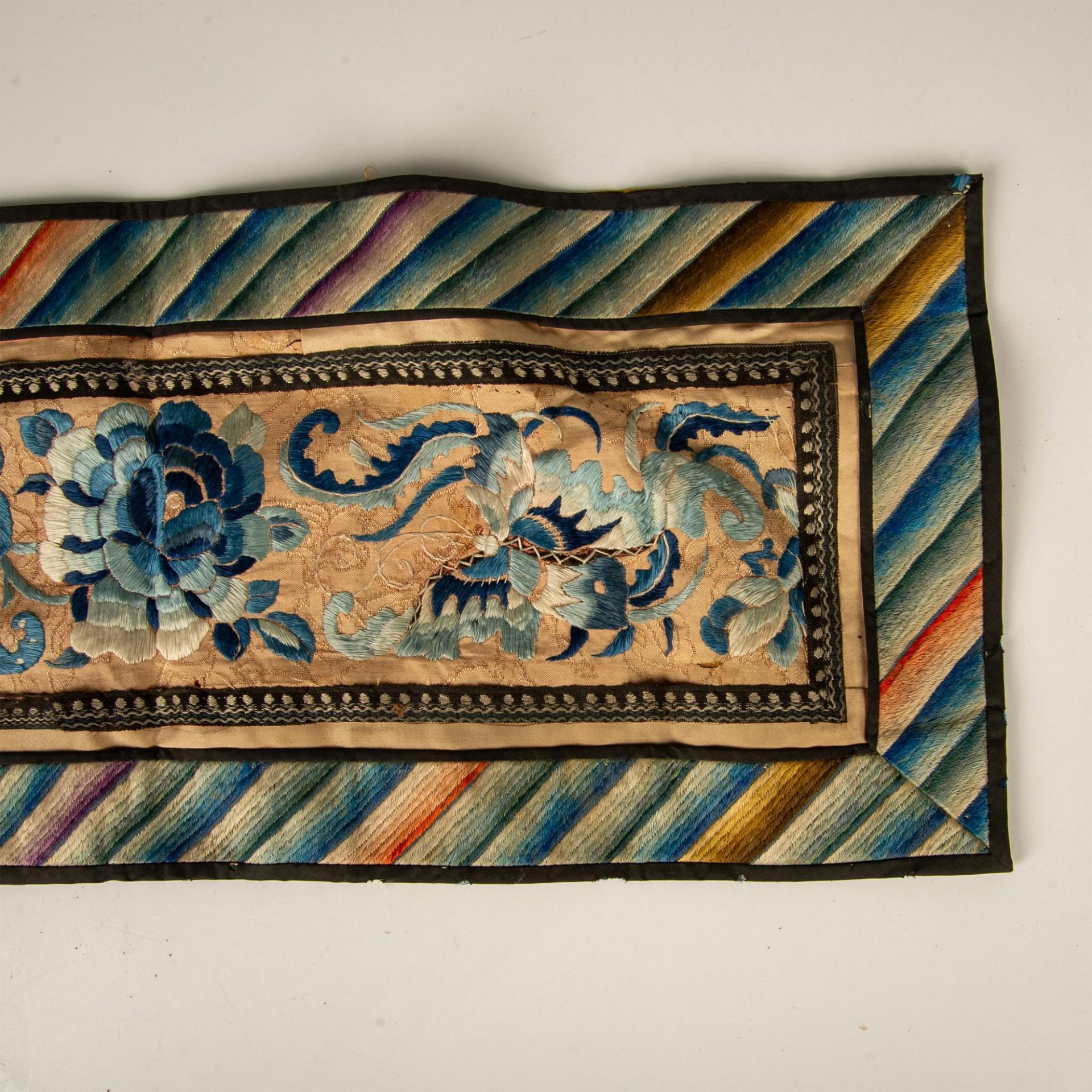 Chinese Embroidered Butterfly Textile - Image 2 of 5