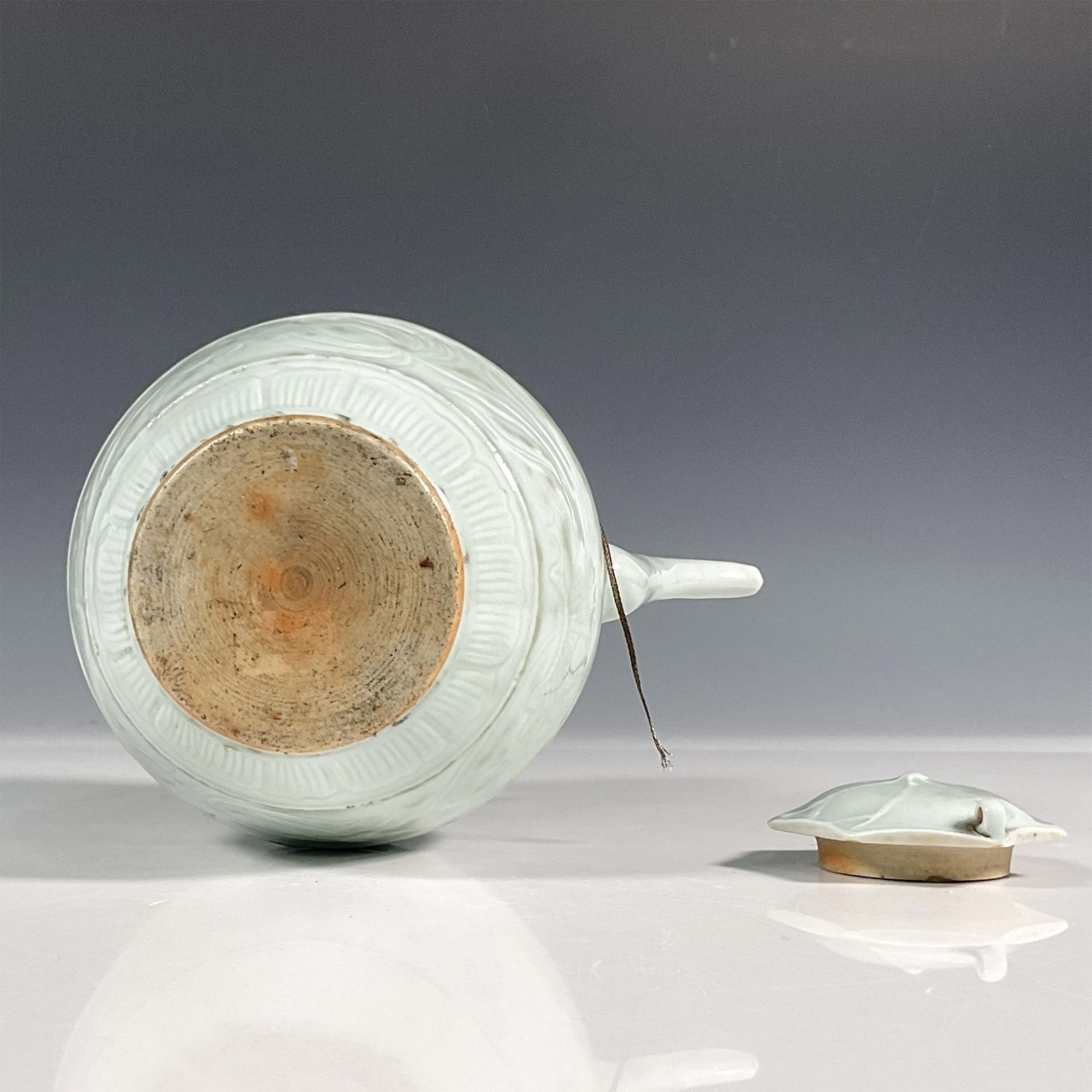Chinese Stoneware Caledon Glaze Tea Pot - Bild 5 aus 5