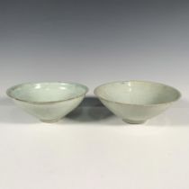 Pair of Chinese Porcelain Celadon Bowls