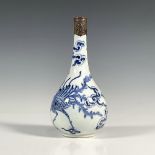 Chinese Porcelain Blue and White Phoenix Vase