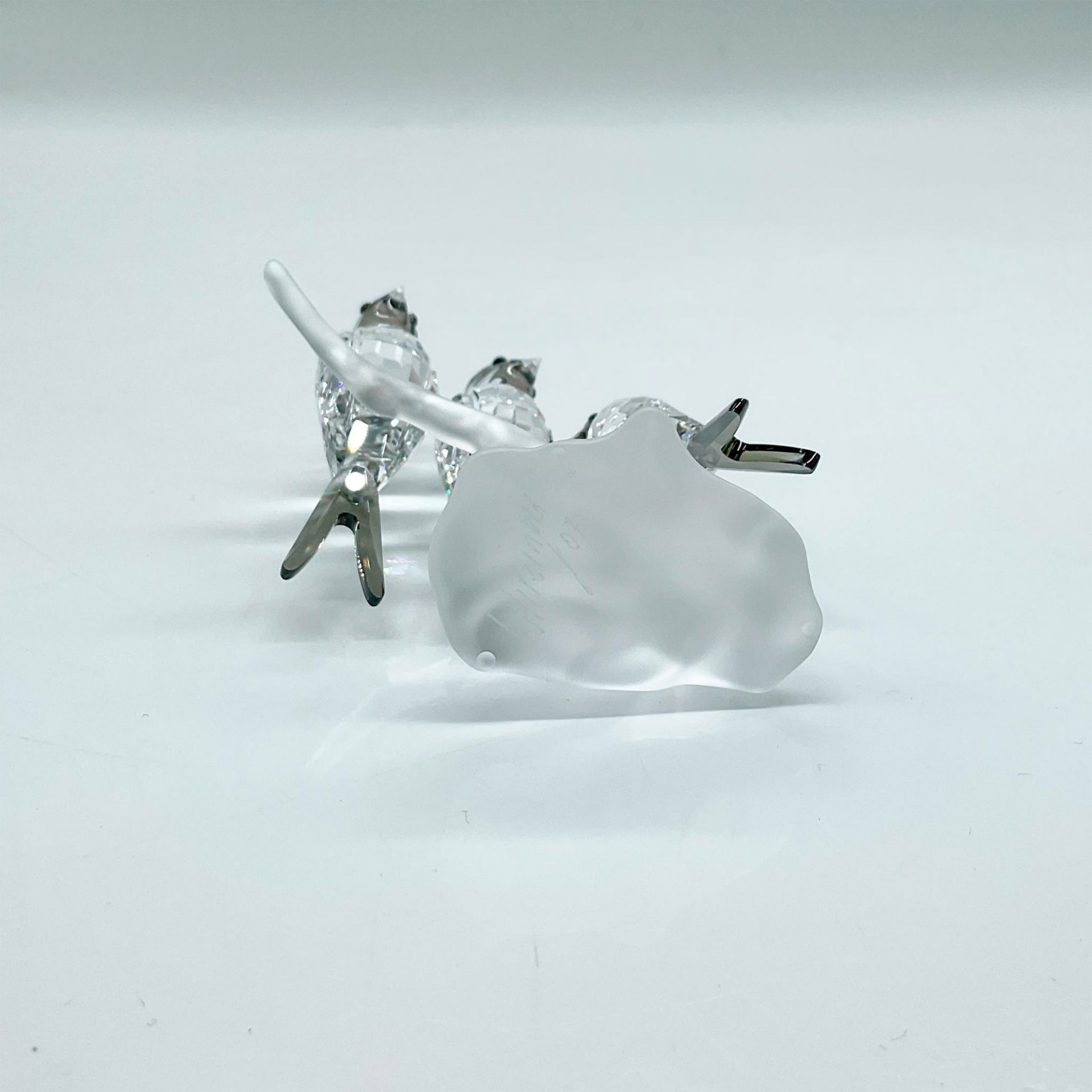 Swarovski Crystal Figurine, Swallows - Image 3 of 4