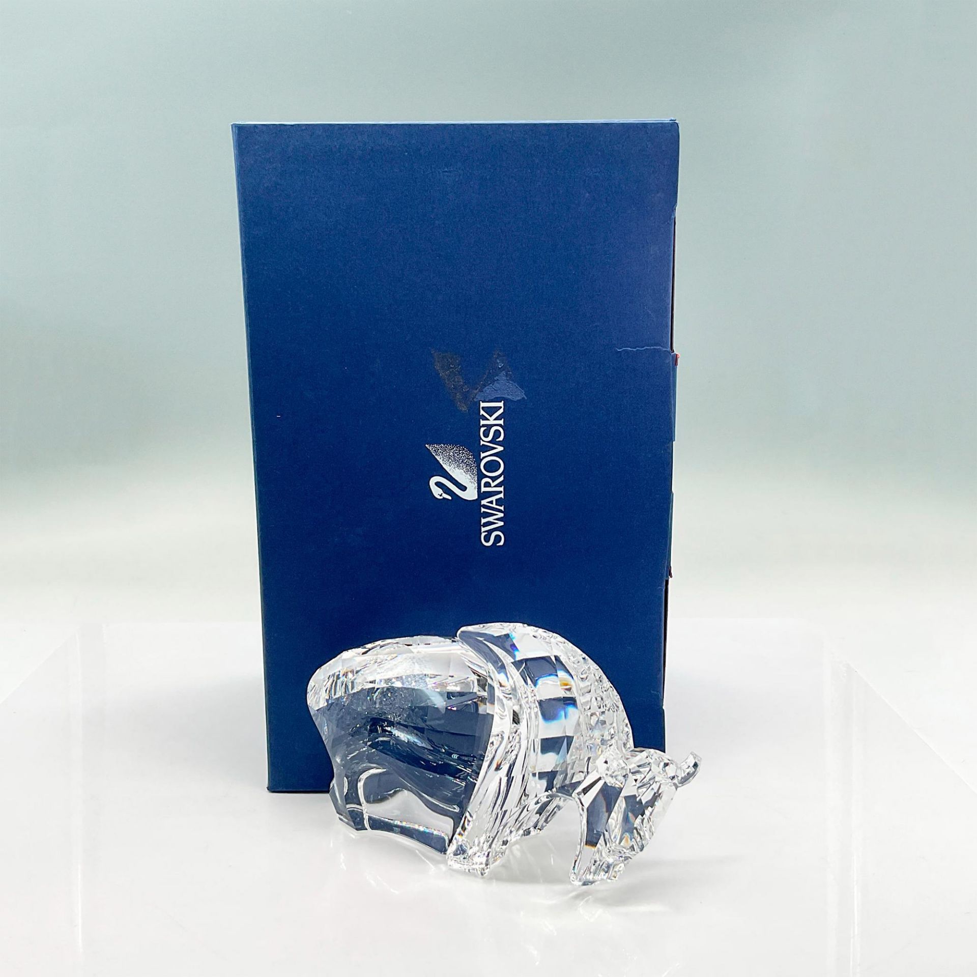 Swarovski Silver Crystal Figurine, The Buffalo - Image 4 of 4