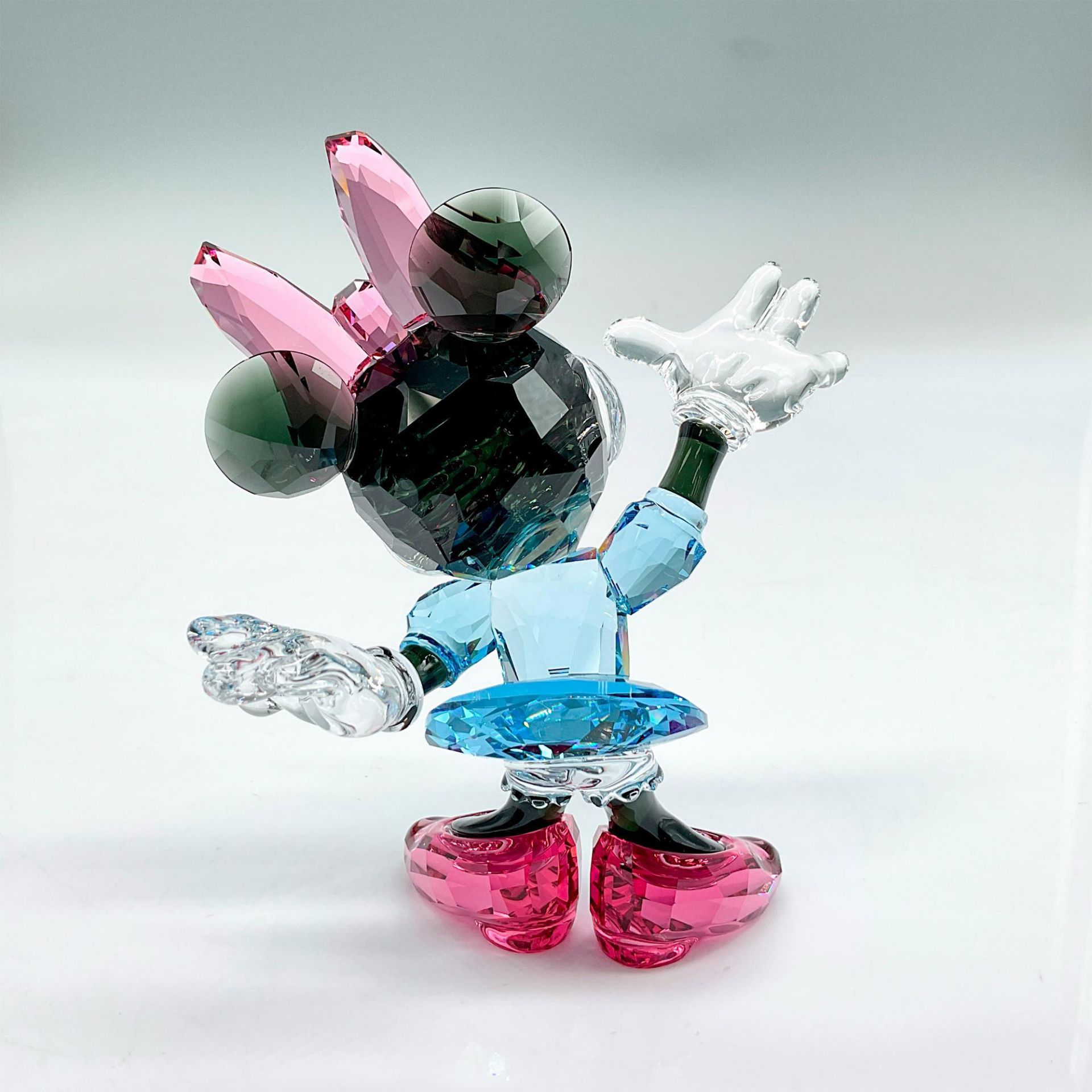 Swarovski Silver Crystal Figurine, Disney's Minnie Mouse - Image 3 of 5