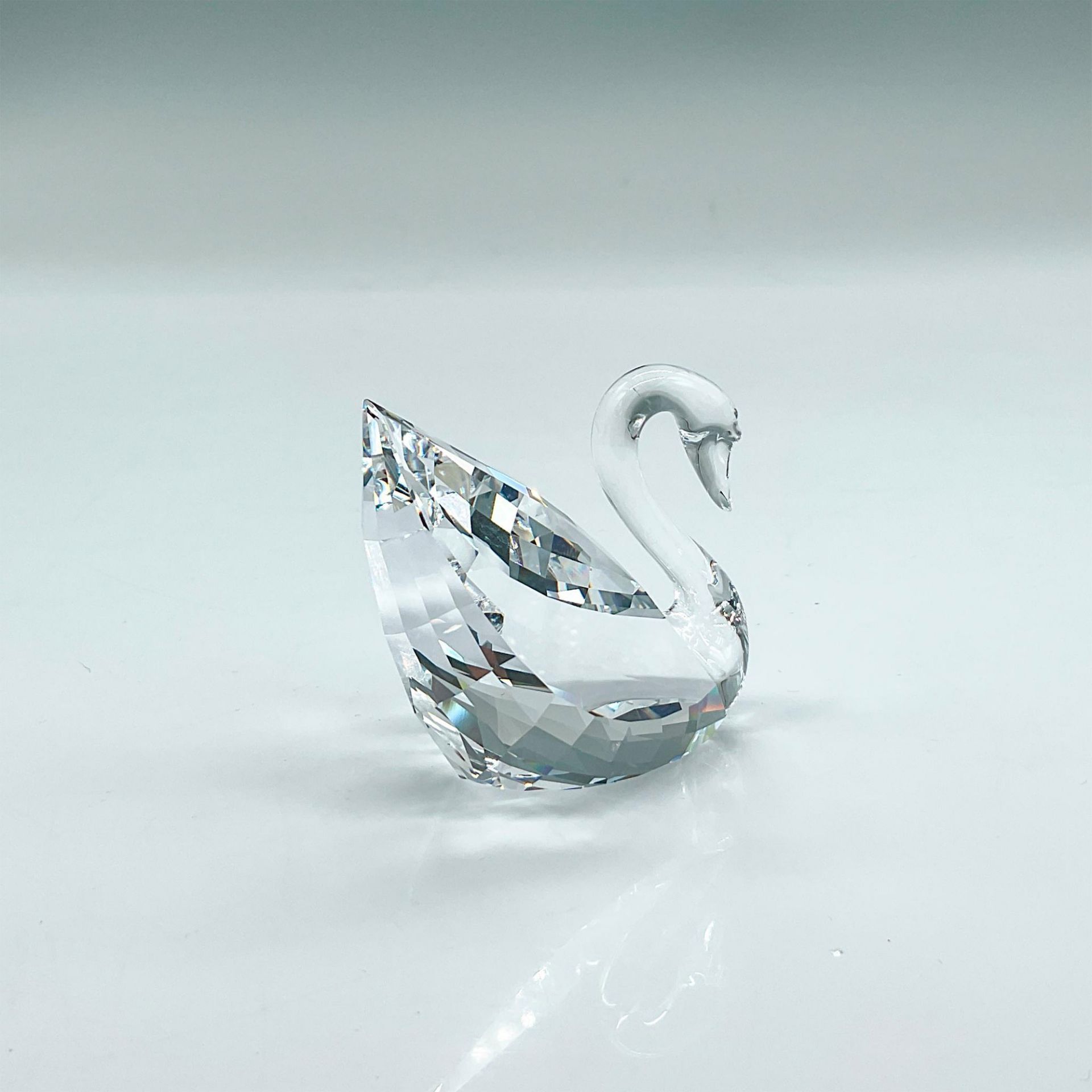 Swarovski Silver Crystal Figurine, Swan - Bild 2 aus 8