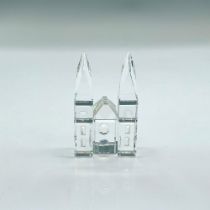 Swarovski Silver Crystal Figurine, Cathedral Building