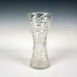 Crystal Art Deco Style Vase