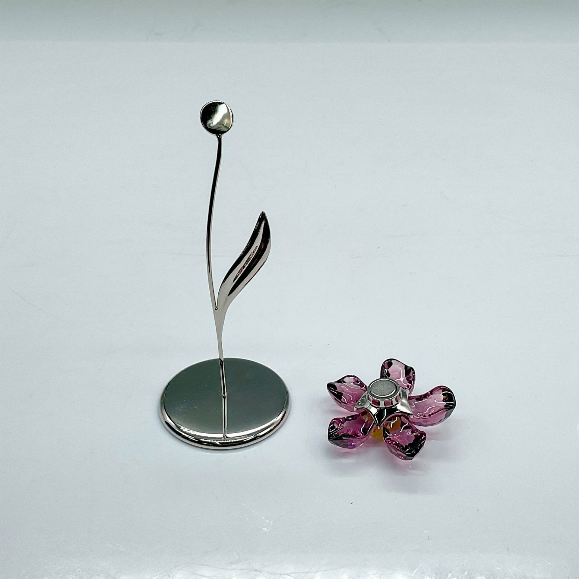 Swarovski Crystal Figurine, Deoli Amethyst Flower - Bild 3 aus 4