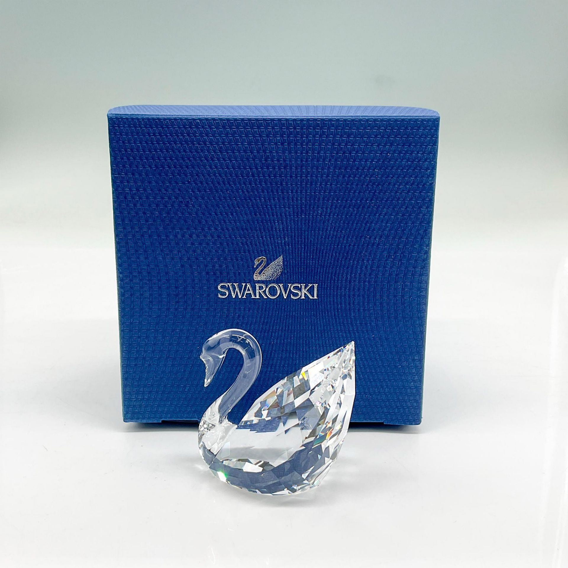 Swarovski Silver Crystal Figurine, Swan - Bild 4 aus 8