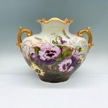 Jean Pouyat Porcelain Limoges Floral Vase