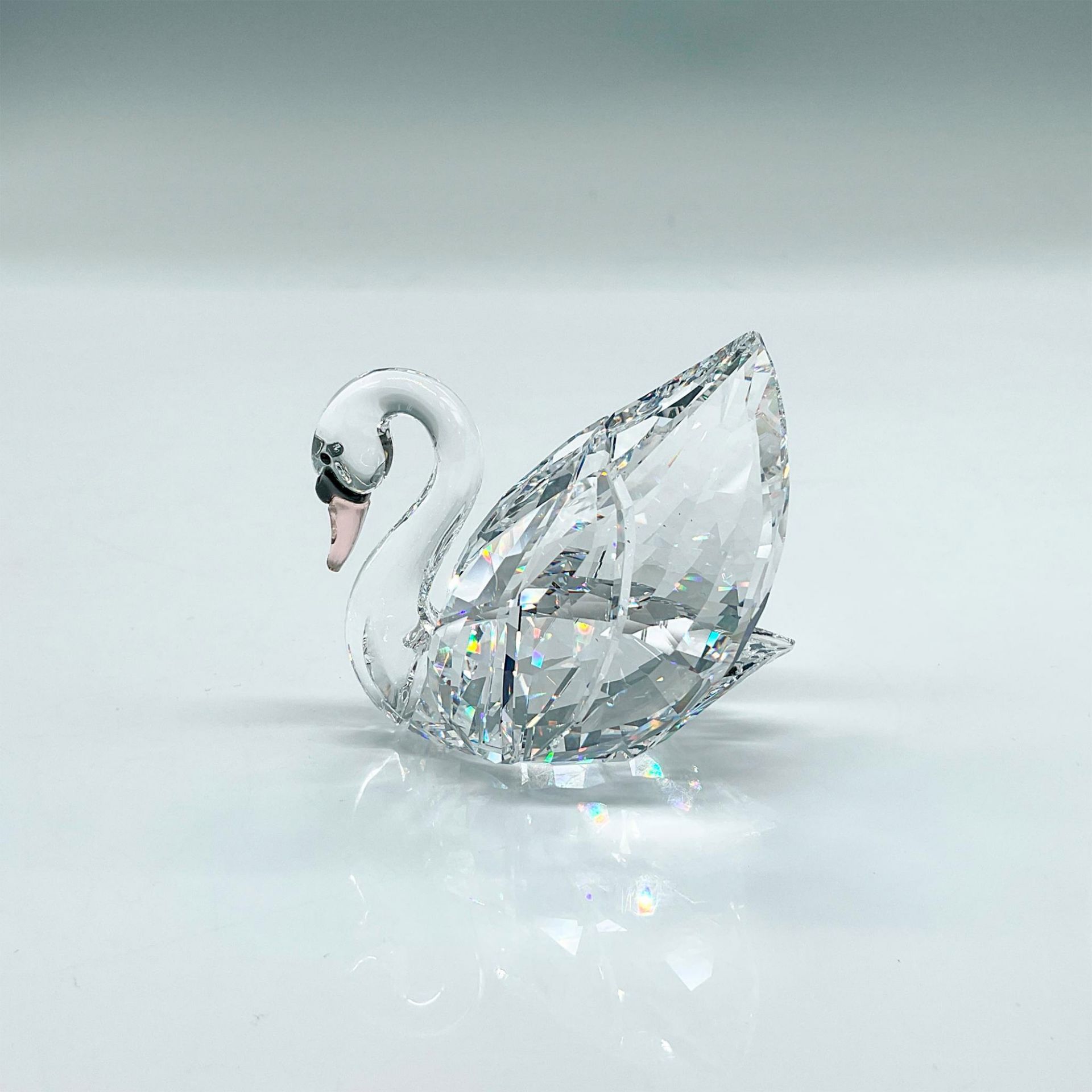 Swarovski Silver Crystal Figurine, Swan - Bild 5 aus 8