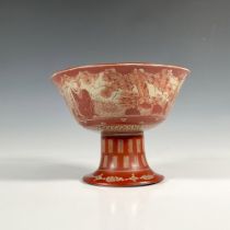 Japanese Kutani Ware Compote Bowl