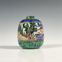 Antique Japanese Ko-Kutani Ware Vase