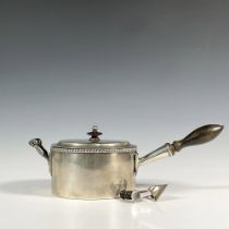 Indian Colonial Silver Pot with Interchangeable Handles