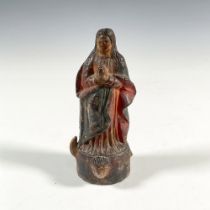 Indo-Portuguese Terracotta Virgin Mary Figurine