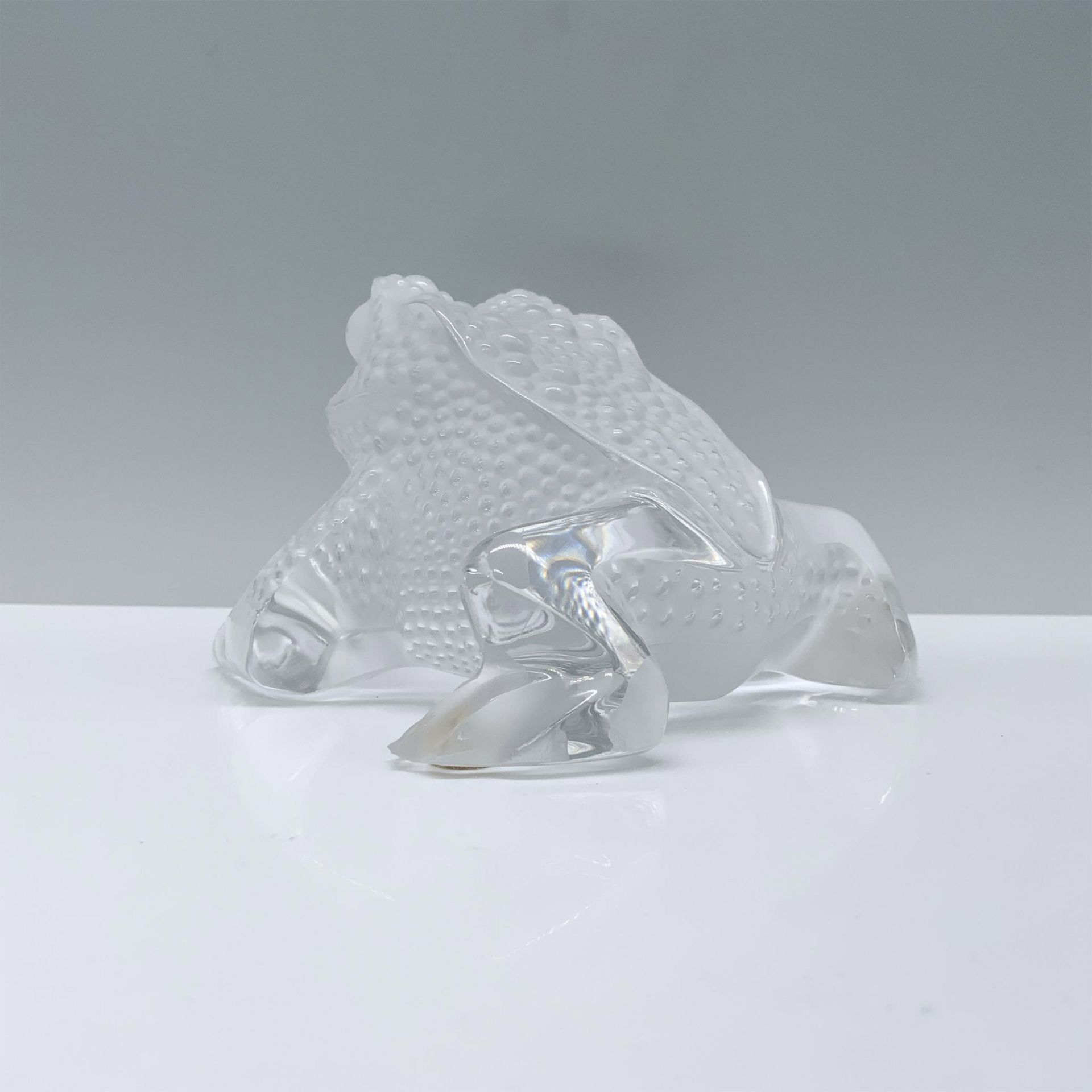 Lalique Crystal Figurine, Gregoire Toad - Bild 2 aus 3