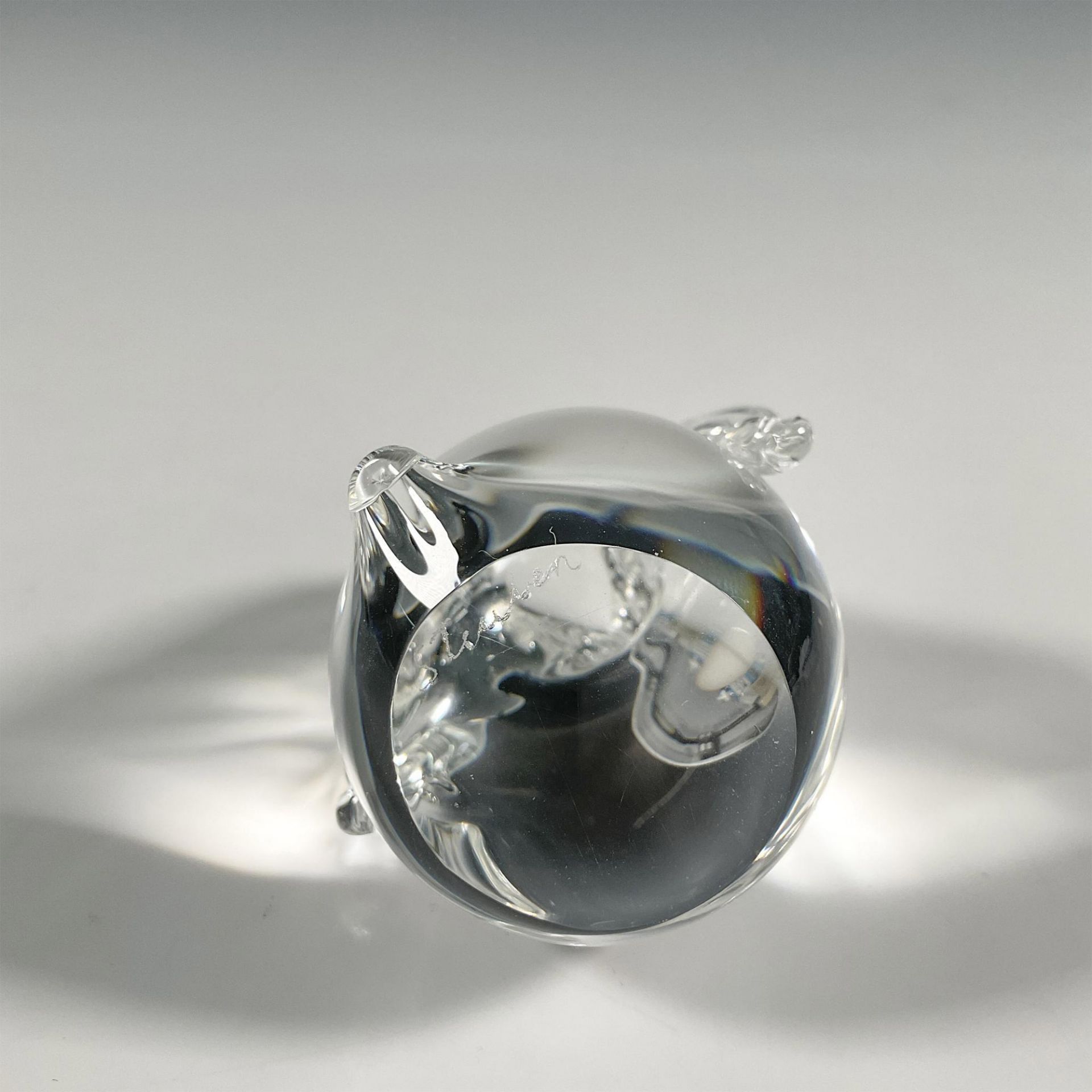 Steuben Art Glass Penguin Figurine - Bild 4 aus 4
