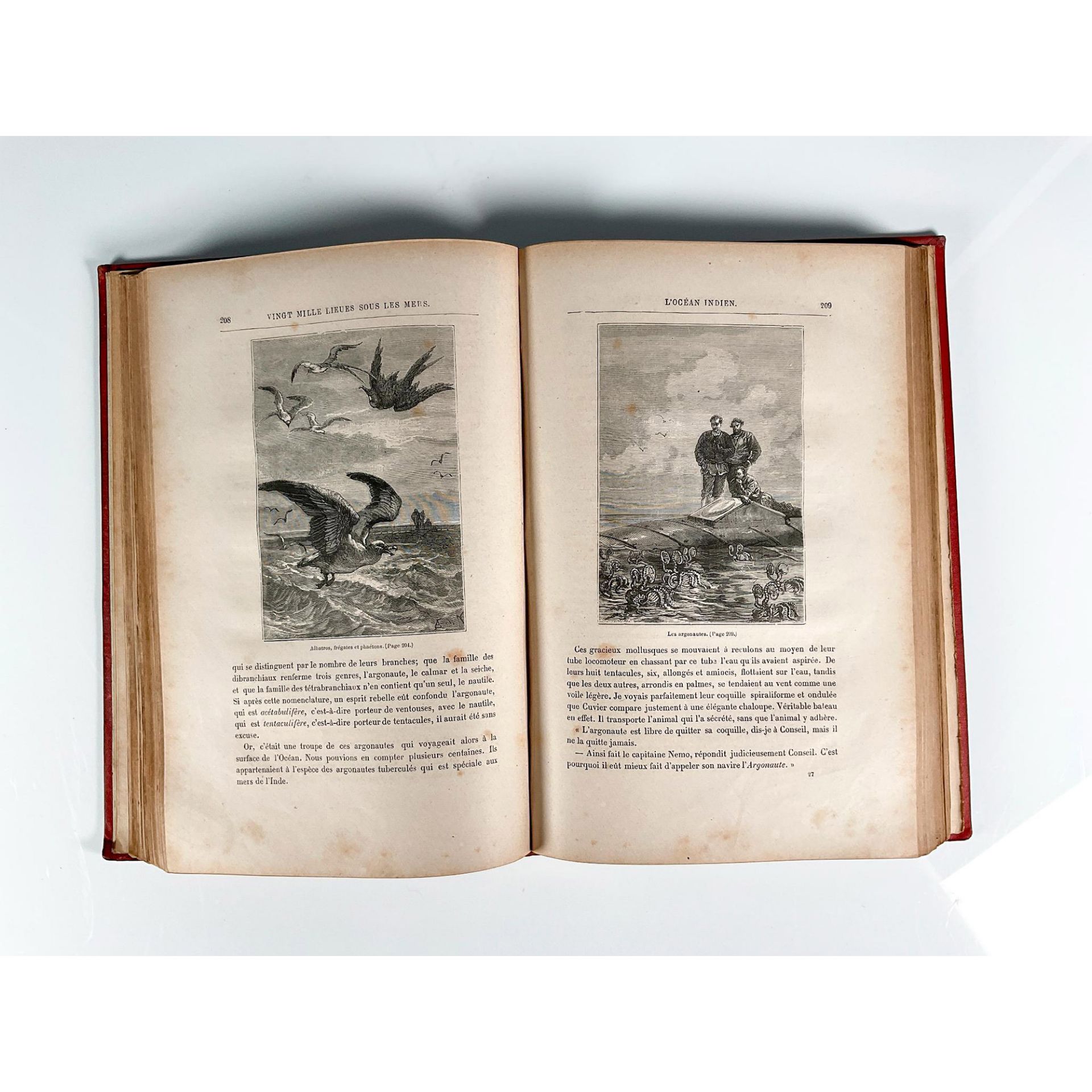 Jules Verne, 20.000 Lieues Sous Les Mer, A La Banniere - Bild 4 aus 4