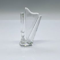 Swarovski Crystal Figurine, Harp